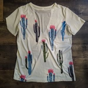 Boutique Cactus tee